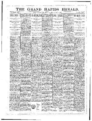 Grand Rapids Herald, Friday, April 07, 1899