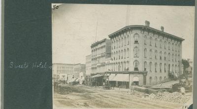 Monroe Center view, 1865