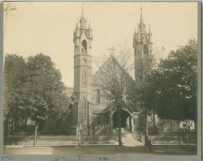St. Mark's church, 1880