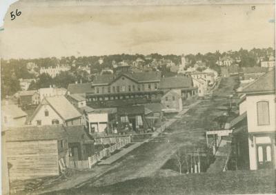 Shanty town, 1870