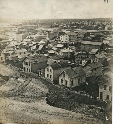 Grand Rapids view, 1870