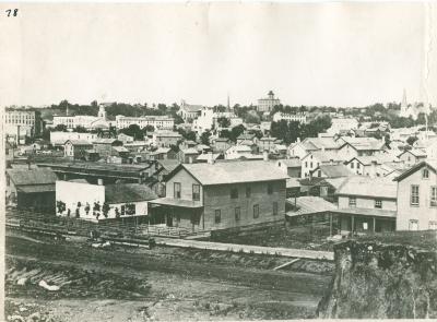 Grand Rapids view, 1870