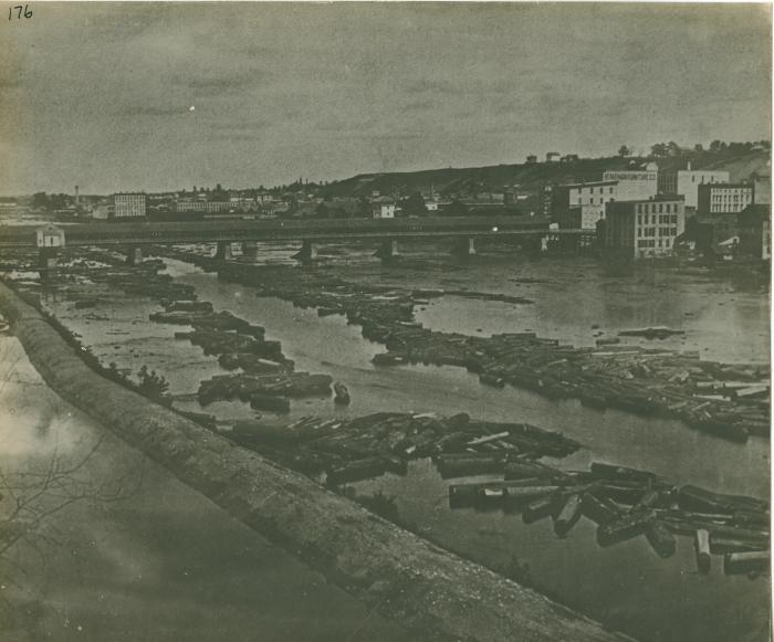 Grand River view, 1870
