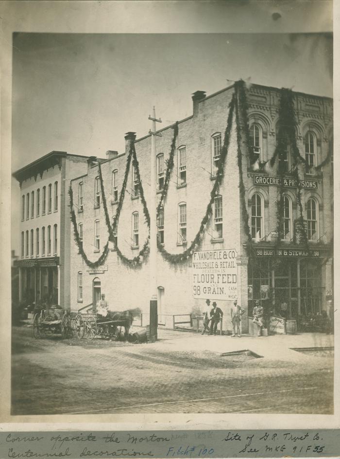 Horton & Stewarts grocery, 1876