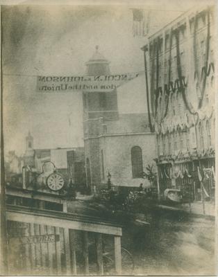 Monroe Center view, 1864