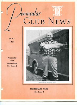 Peninsular Club News, May 1935