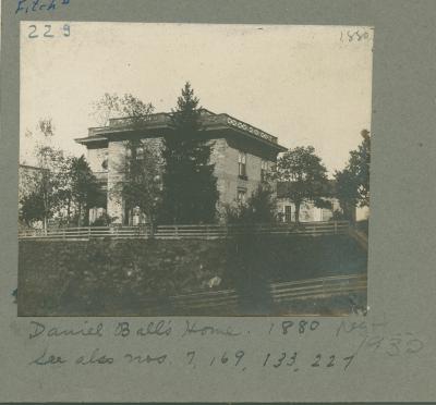 Ball house, 1880