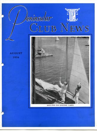 Peninsular Club News, August 1936