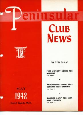 Peninsular Club News, May 1942