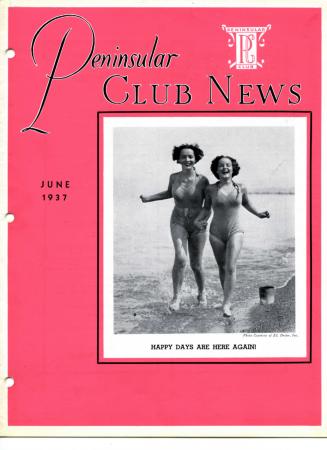Peninsular Club News, June 1937