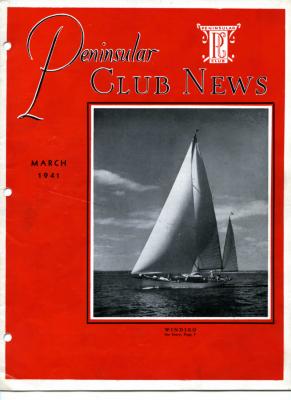 Peninsular Club News, March 1941