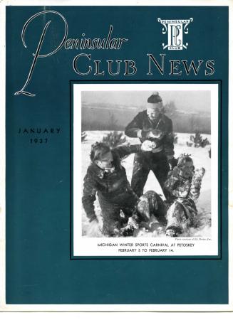 Peninsular Club News, January 1937