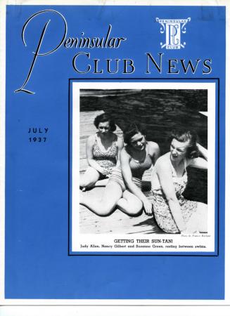 Peninsular Club News, July 1937