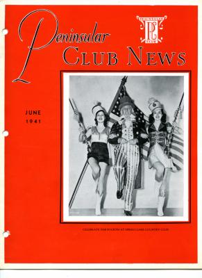 Peninsular Club News, June 1940