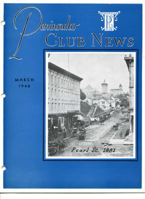 Peninsular Club News, March 1940