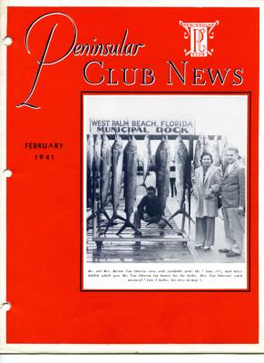 Peninsular Club News, February 1941