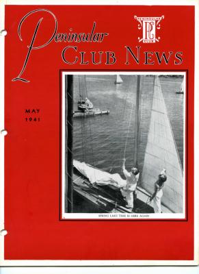 Peninsular Club News, May 1940