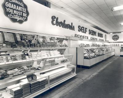 Grocery store interior