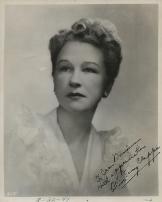 Presenter - Olive Clapper