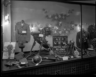 Masterson Clothing Display Window