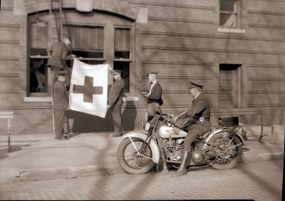 American Red Cross Flag