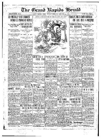 Grand Rapids Herald, Monday, January 17, 1910