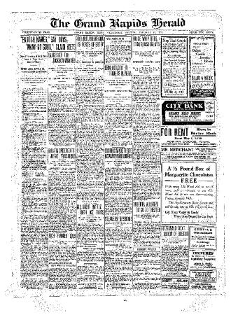 Grand Rapids Herald, Wednesday, January 12, 1910