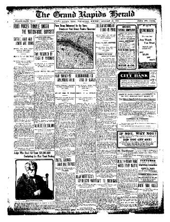 Grand Rapids Herald, Wednesday, January 26, 1910