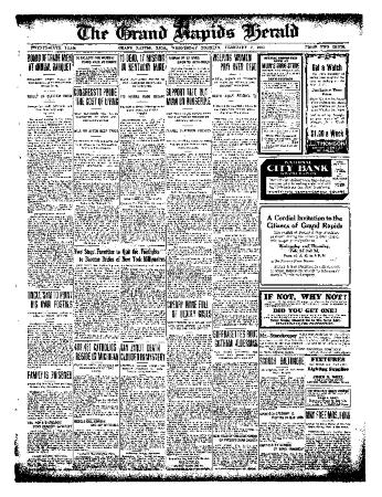 Grand Rapids Herald, Wednesday, February 02, 1910