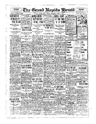 Grand Rapids Herald, Friday, April 05, 1912