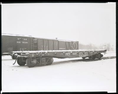 Railroad Flat Car 