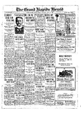 Grand Rapids Herald, Friday, April 11, 1913