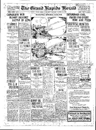 Grand Rapids Herald, Wednesday, August 22, 1917