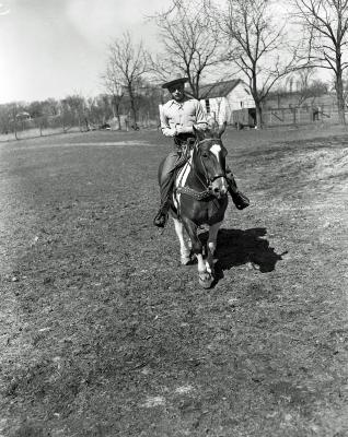 G. R. Riding Club, Horse & people at Van Dusen's residence