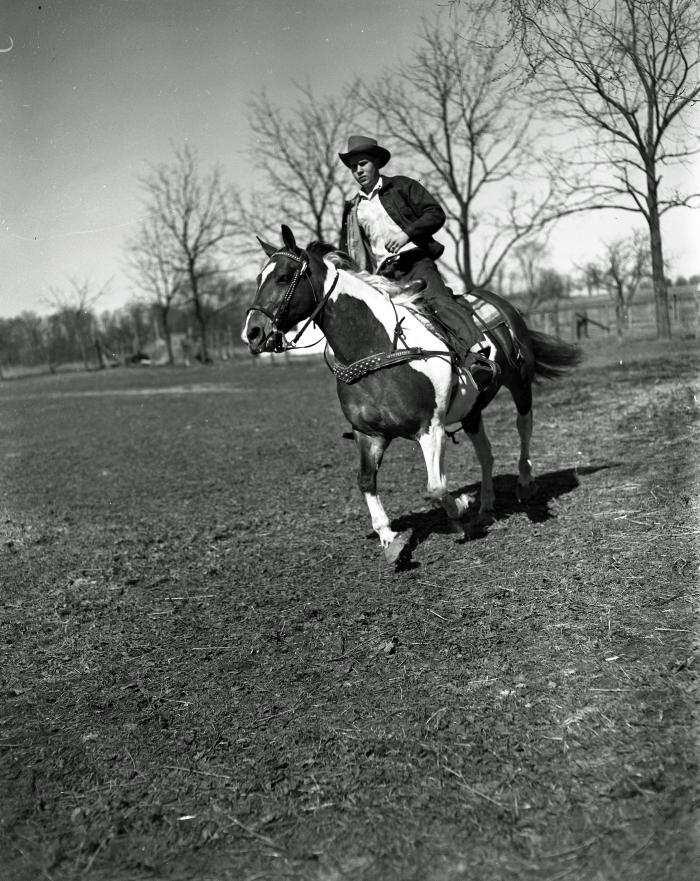 G. R. Riding Club, Horse & people at Van Dusen's residence