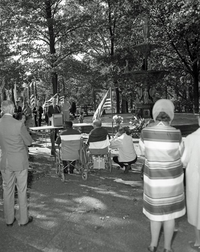 Michigan Veteran's Facility Fountain Dedication