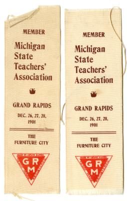 Michigan State Teachers’ Association ribbon