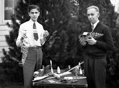 Boys and Model Airplanes