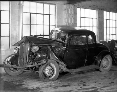 Damaged Ford