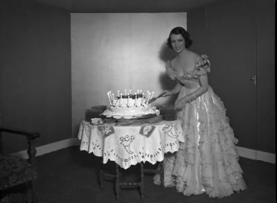 Woman and Cake