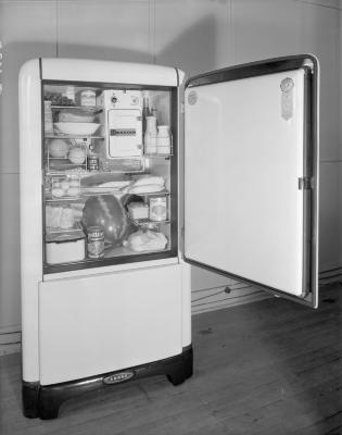 Norge refrigerator interior
