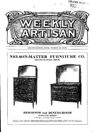 Weekly Artisan, March 19, 1910