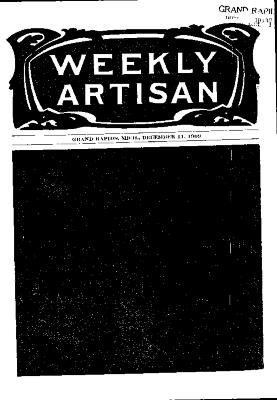 Weekly Artisan, December 11, 1909