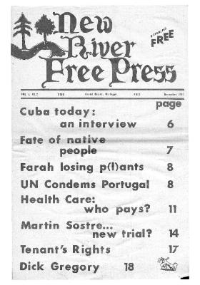 New River Free Press, December, 1973