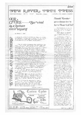 New River Free Press, June, 1975