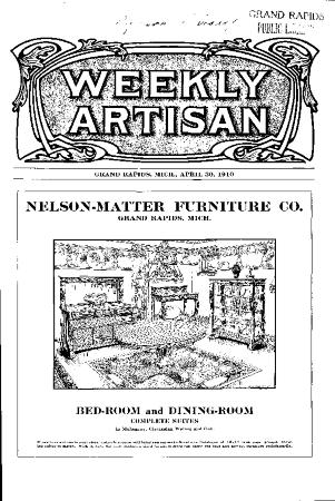Weekly Artisan, April 30, 1910