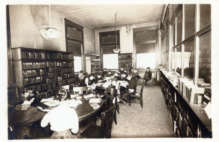West Side branch, general reading room