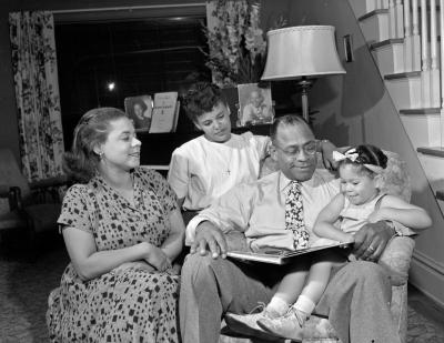 Walter Coe and family