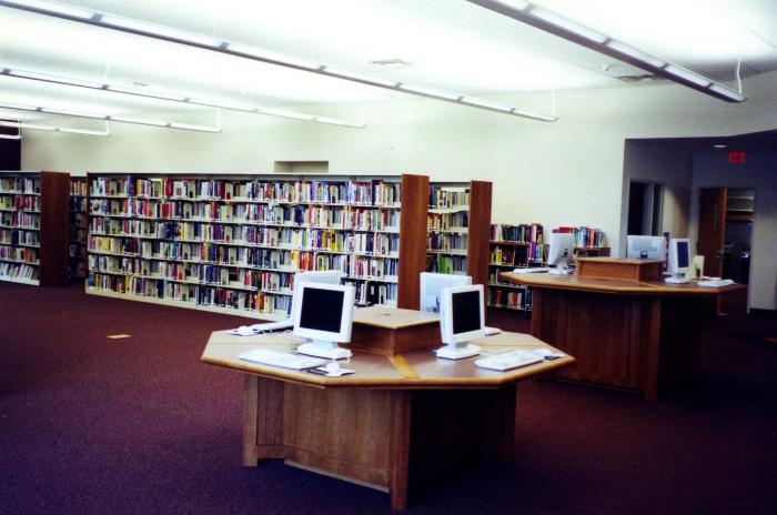 Interior of the Seymour Branch Library