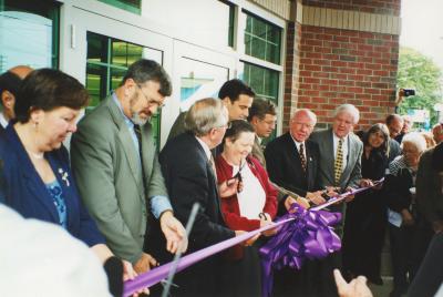Dedication ceremony for new Seymour Branch Library